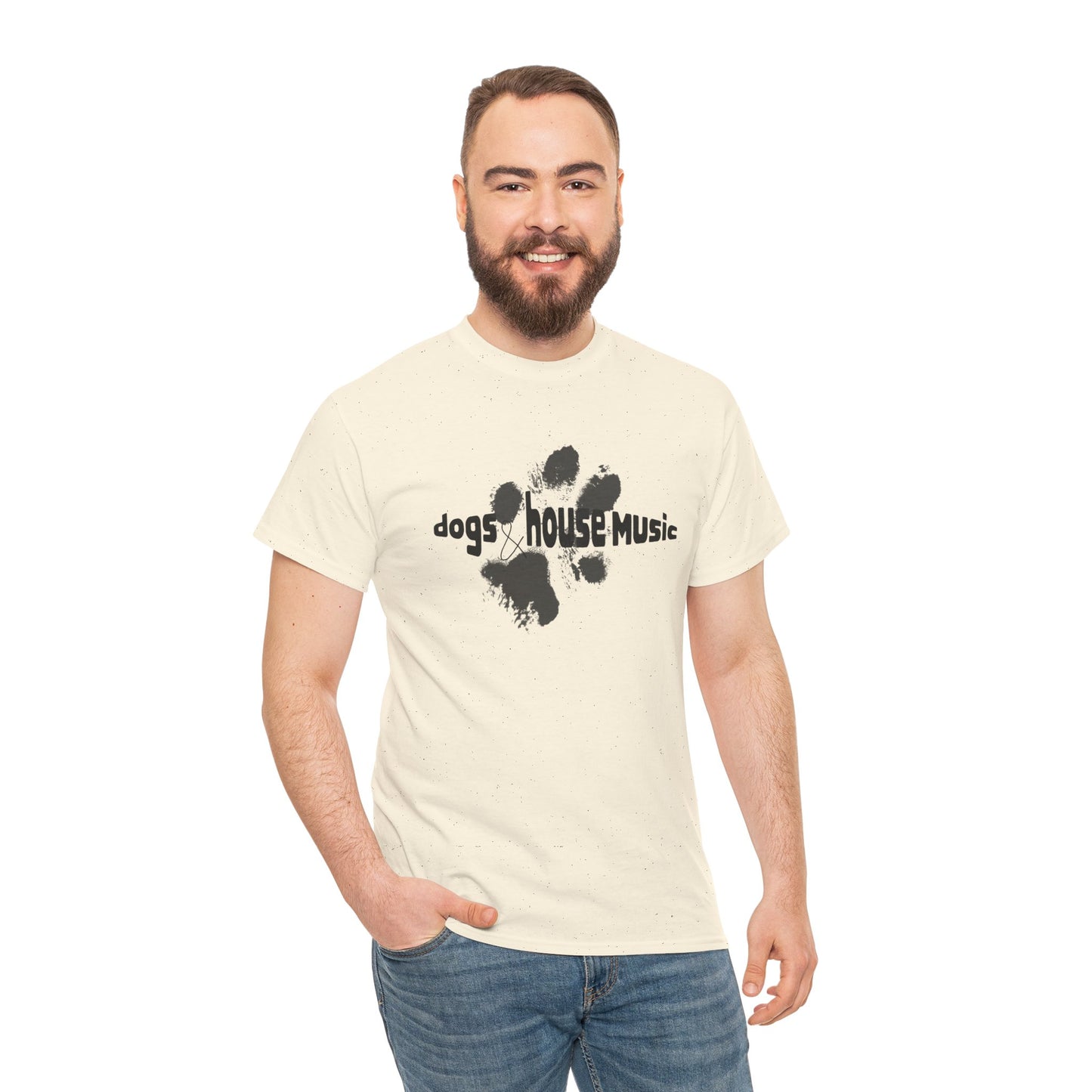 Dogs & House Music – Heavy Cotton Signature Tee