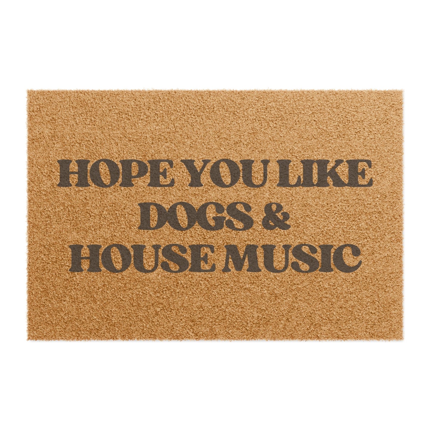 Dogs & House Music Doormat β The Inspiration Behind It All! πΆπΆ