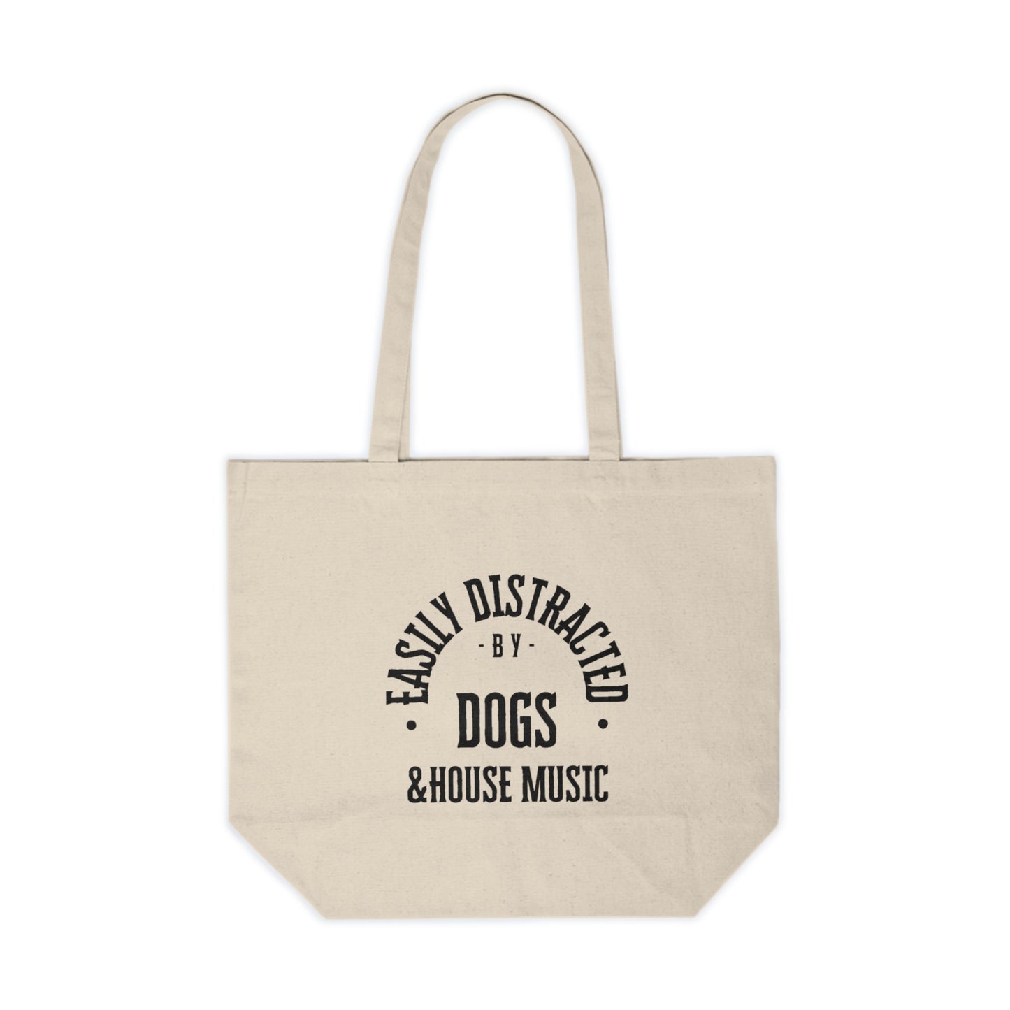 Dogs & House Music Tote Bag – Style Meets Functionality 🎶🐶