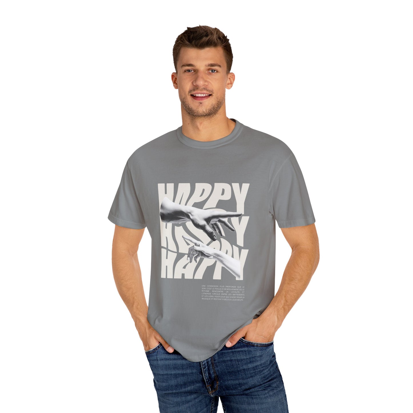 Dogs & House Music ‘Happy’ T-Shirt 🎶🐶