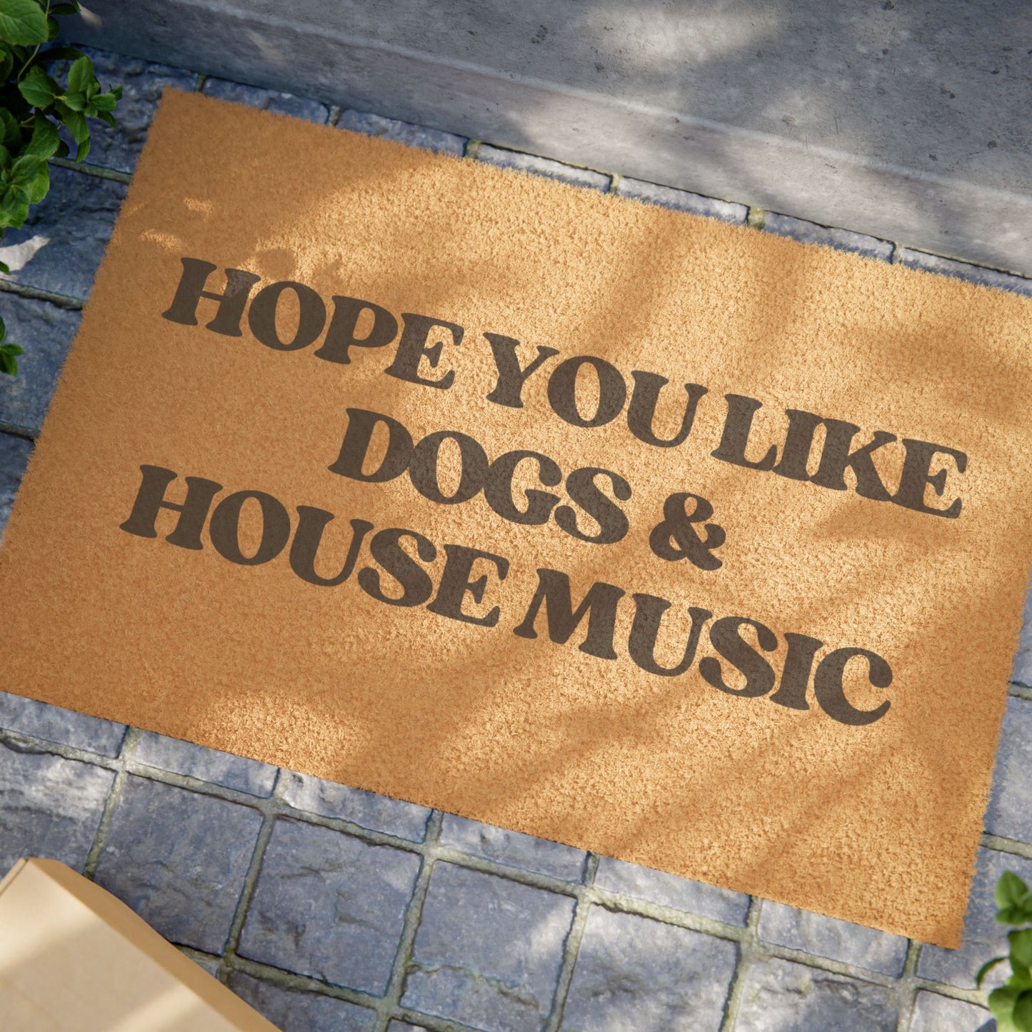 Dogs & House Music Doormat β The Inspiration Behind It All! πΆπΆ