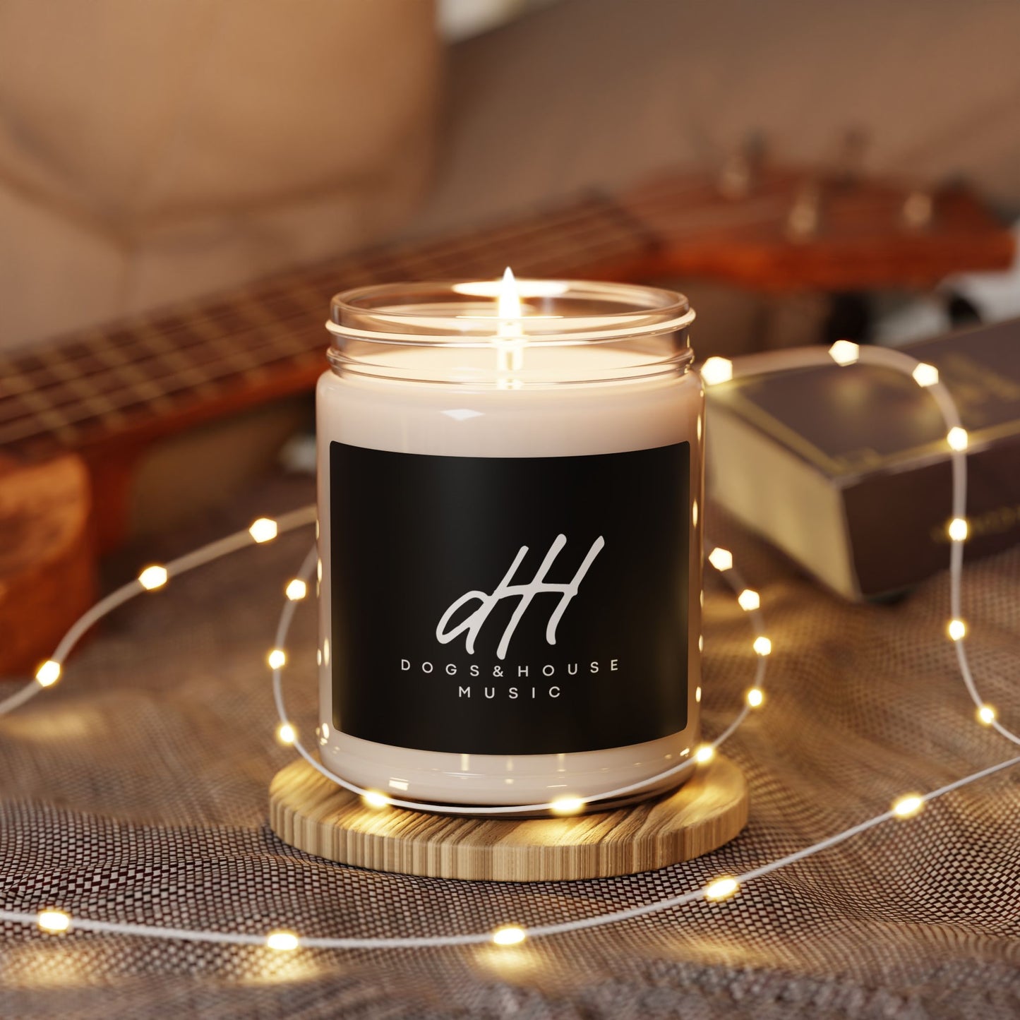 Dogs & House Music Candle – Set the Vibe
