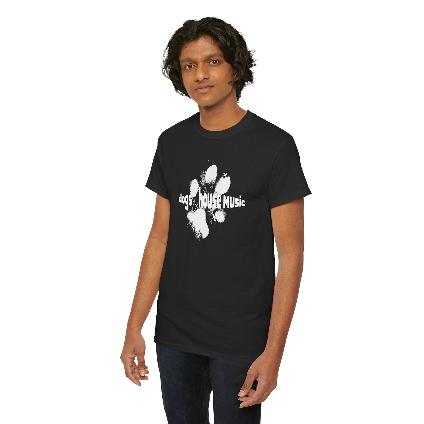 Dogs & House Music – Heavy Cotton Signature Tee