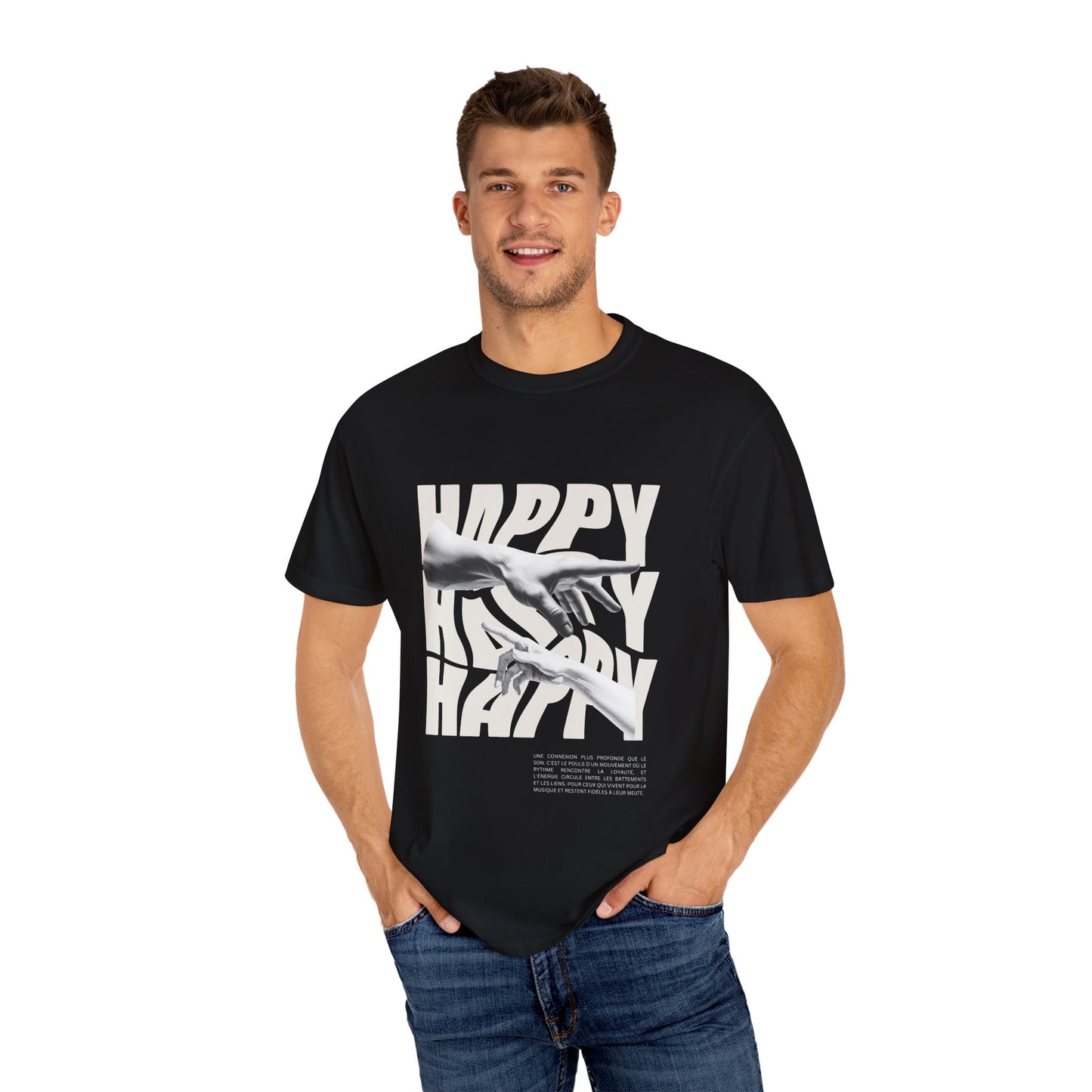 Dogs & House Music ‘Happy’ T-Shirt 🎶🐶