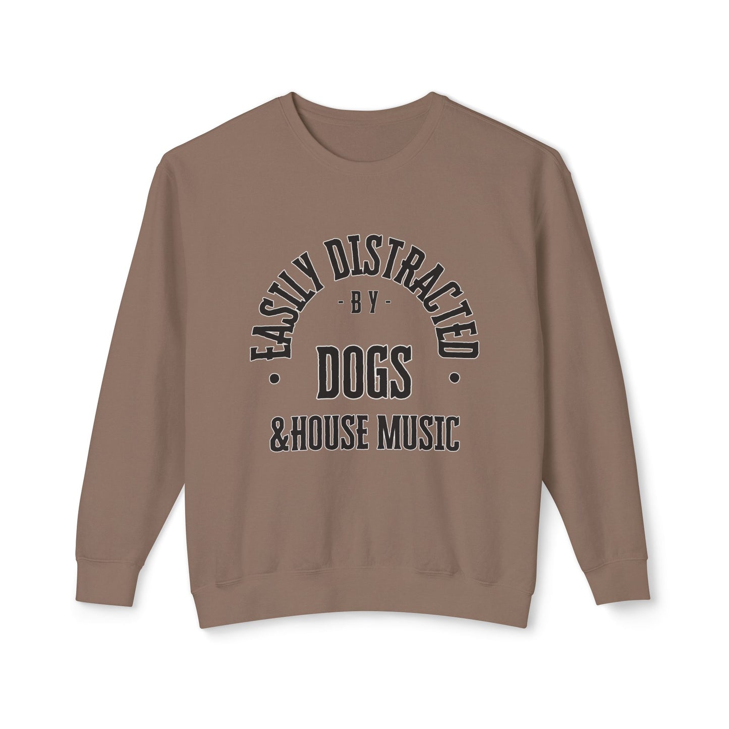 Dogs & House Music Unisex Crewneck – Cozy, Stylish & Eco-Friendly 🎶🐶