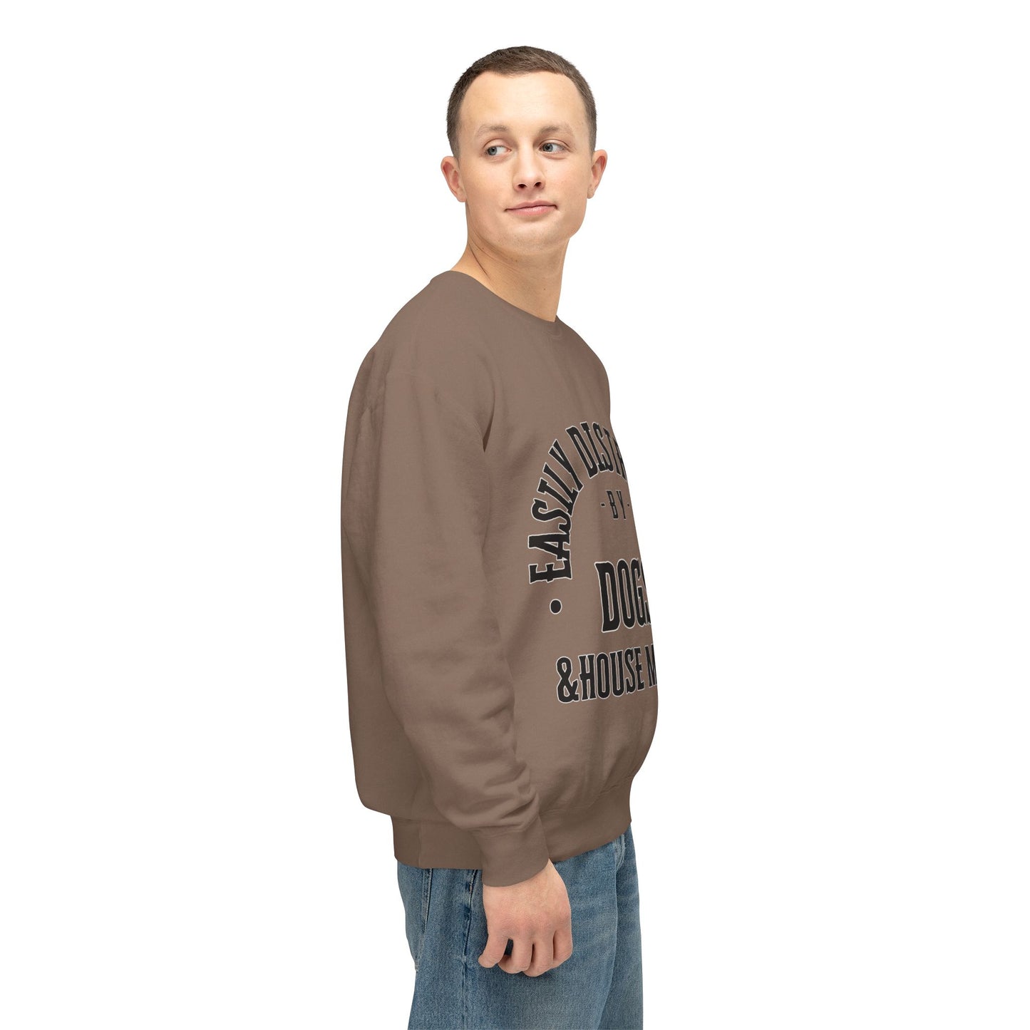 Dogs & House Music Unisex Crewneck – Cozy, Stylish & Eco-Friendly 🎶🐶
